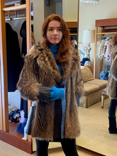 Load image into Gallery viewer, Vintage Bay Bridge Fur Coat
