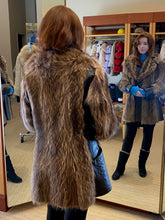 Load image into Gallery viewer, Vintage Bay Bridge Fur Coat
