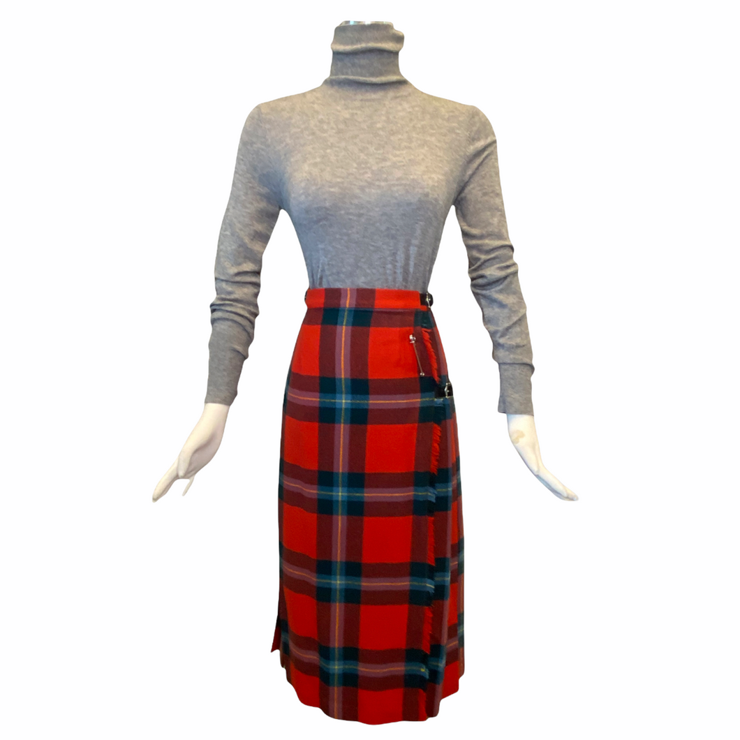 Vintage Aberdeen Plaid Skirt