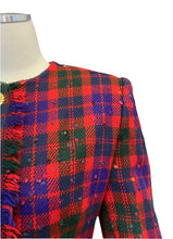 Load image into Gallery viewer, Vintage Givenchy Plaid Jacket
