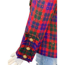 Load image into Gallery viewer, Vintage Givenchy Plaid Jacket
