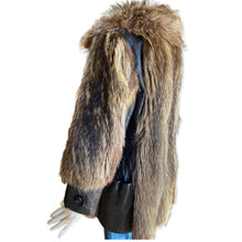 Load image into Gallery viewer, Vintage Bay Bridge Fur Coat
