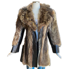 Load image into Gallery viewer, Vintage Bay Bridge Fur Coat

