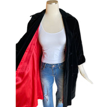 Load image into Gallery viewer, Vintage Broadway Velvet Coat
