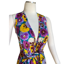 Load image into Gallery viewer, Vintage Oahu Pansy Dress
