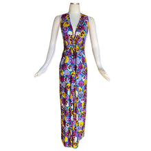 Load image into Gallery viewer, Vintage Oahu Pansy Dress
