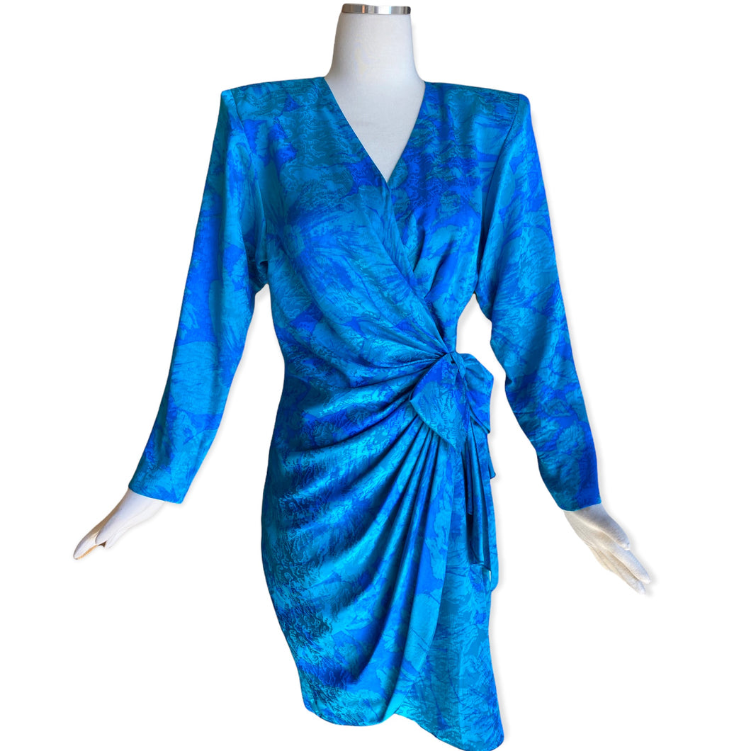 Vintage Houston Silk Dress