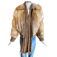 Load image into Gallery viewer, Vintage Albany Fox Fur Coat

